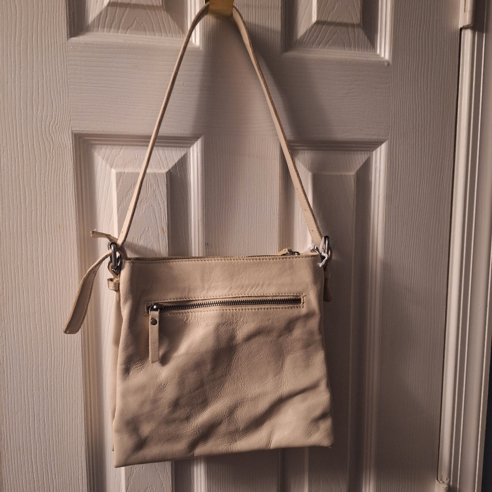 Chic Cream Crossbody Bag